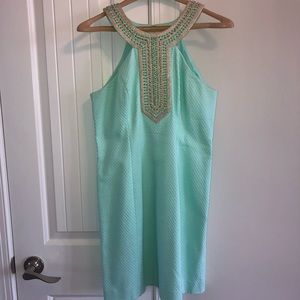 Lilly Pulitzer Aqua Shift Dress